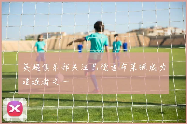 英超俱乐部关注巴德吉布莱顿成为追逐者之一