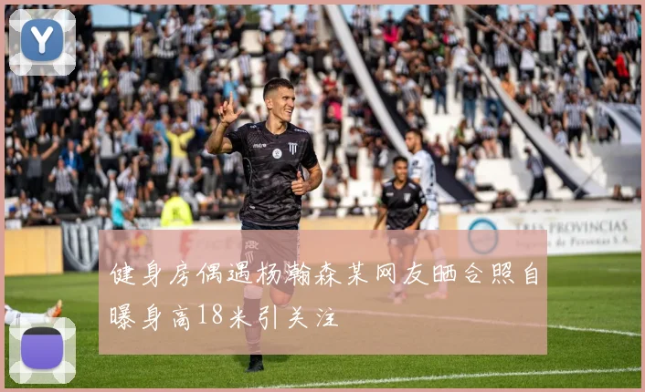 健身房偶遇杨瀚森某网友晒合照自曝身高18米引关注